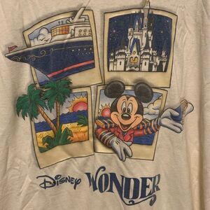 Disney Cruise Wonder Maiden Voyage Vintage T-shirt